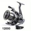 Moulinet de jigging Long Shot : 17+1 roulements à billes, 25KG de résistance maximale, parfait pour la pêche en mer