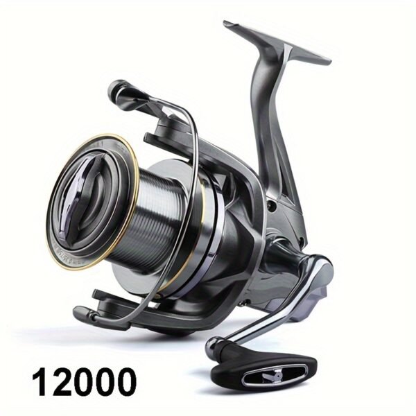 Moulinet de jigging Long Shot : 17+1 roulements à billes, 25KG de résistance maximale, parfait pour la pêche en mer