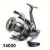 Moulinet de jigging Long Shot : 17+1 roulements à billes, 25KG de résistance maximale, parfait pour la pêche en mer