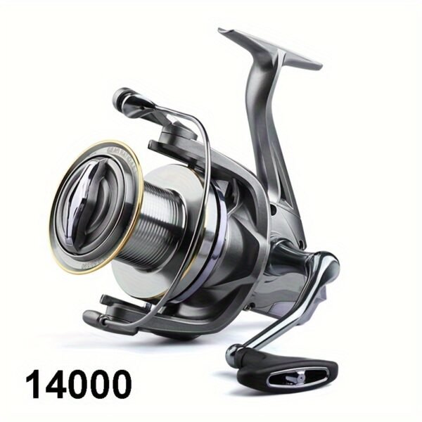Moulinet de jigging Long Shot : 17+1 roulements à billes, 25KG de résistance maximale, parfait pour la pêche en mer