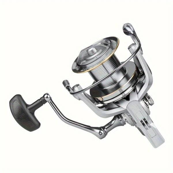 Moulinet de jigging Long Shot : 17+1 roulements à billes, 25KG de résistance maximale, parfait pour la pêche en mer