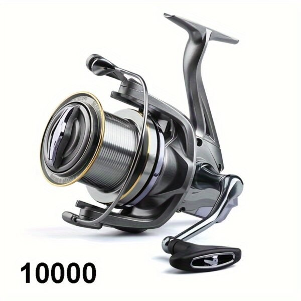 Moulinet de jigging Long Shot : 17+1 roulements à billes, 25KG de résistance maximale, parfait pour la pêche en mer