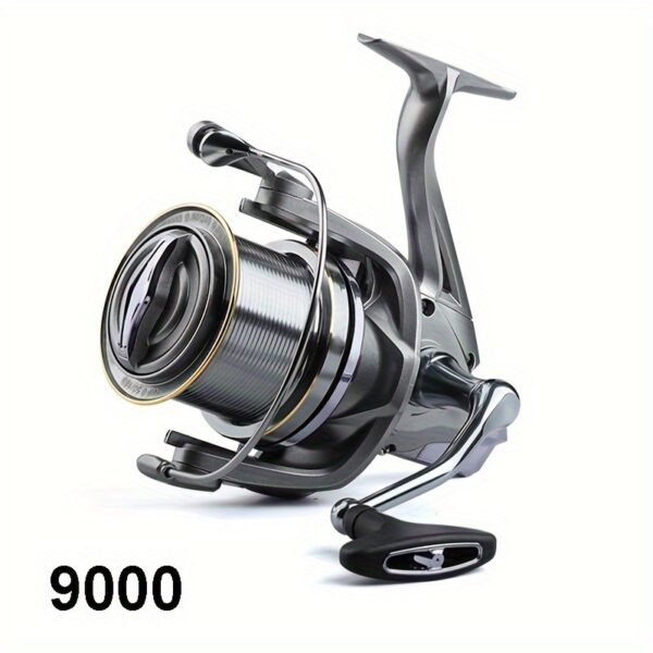 Moulinet de jigging Long Shot : 17+1 roulements à billes, 25KG de résistance maximale, parfait pour la pêche en mer