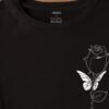 T-shirt À Col Rond Imprimé Rose, Haut Décontracté À Manches Courtes (TEMU)