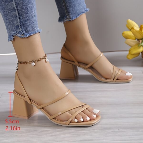 Chaussons à Lacets et Talons Hauts pour Femmes Recto-Verso (TEMU)