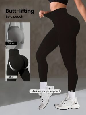 Pantalon de Yoga Sportif pour Femmes (TEMU)