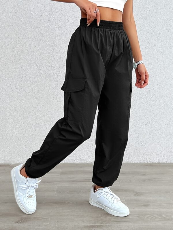 Pantalons Cargo Femme à Taille Élastique (TEMU)