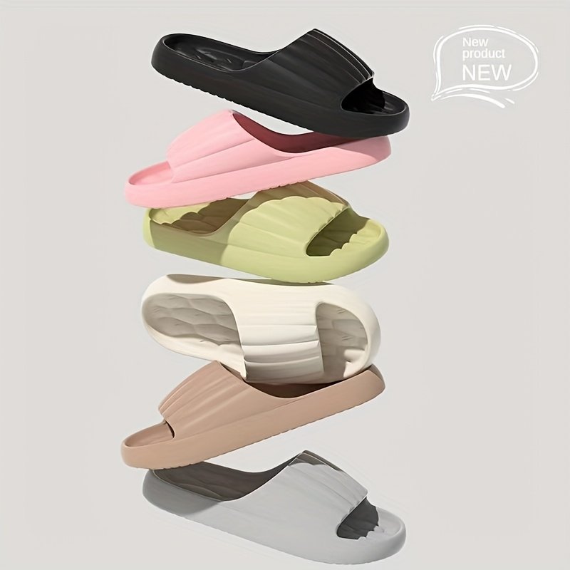 Chaussons Femme EVA - Chaussettes Douces Antidérapantes pour Intérieur/Extérieur, Bout Arrondi, Lavables, Design Toutes Saisons, Multicolores, Chaussures d'Intérieur et Extérieur, Semelle Durable, Semelle Rembourrée