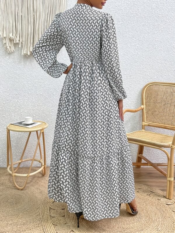 Robe ample à manches lanterne (TEMU)