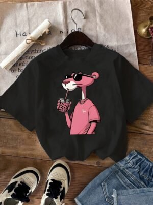T-shirt à manches courtes et col rond (TEMU)