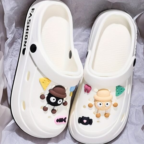Chaussures Respirantes à Trous avec Personnage de Dessin Animé (TEMU)