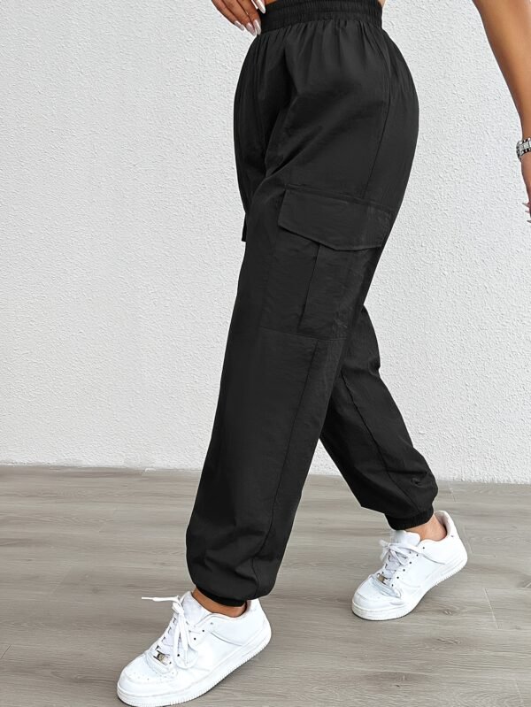 Pantalons Cargo Femme à Taille Élastique (TEMU)