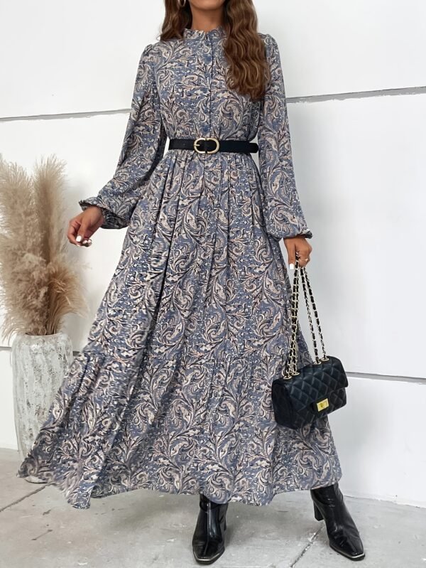 Robe ample à manches lanterne (TEMU)