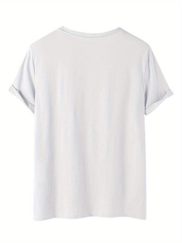 T-shirt décontracté Love & Geo Print (TEMU)