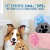 Gants de bain absorbants à séchage rapide pour animaux de compagnie, gants de bain et de toilettage à séchage rapide