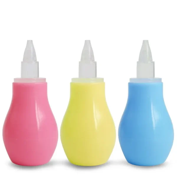 Nouveau-né Silicone bébé sécurité nez nettoyeur aspiration sous vide enfants aspirateur Nasal nouveau bébé soins Diagnostic-outil vide ventouse