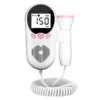Détecteur numérique de fréquence cardiaque pour bébé à ultrasons, moniteur de battement de cœur pour bébé enceinte, Doppler fœtal pour la grossesse