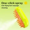 Brosse à vapeur pour chien et chat, pulvérisateur électrique pour Massage, outil de toilettage, perte, pulvérisation électrique