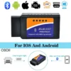 kf-S856fa51c96994ee4bac15ff6f4c42c5cg Scanner ELM327 V2.1 OBD2, outil de Diagnostic de voiture Bluetooth pour lecteur de Code Android /IOS, détecteur de défauts automobile