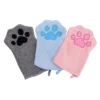 Gants de bain absorbants à séchage rapide pour animaux de compagnie, gants de bain et de toilettage à séchage rapide