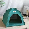 Maison pliable pour chat, tente universelle quatre saisons pour chat et chien, nid d'été Cool, Portable, pliable et respirant pour l'extérieur