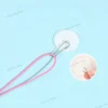 Corde longue corde pour chat, accessoires de jouet pour chaton, jouet pour chaton, balançoire, disque collant élastique avec cloche