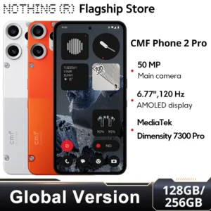 Nothing CMF Phone 2 Pro Version mondiale MediaTek Dimensity 7300 Pro 5G 5000 mAh 6.77 AMOLED 120Hz Caméra principale 50MP 33W