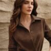 Blouse Veste Femme Édition Spéciale Graceful, Nouveauté Automne, Polyvalente et Élégante(TEMU)