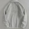 California 1846 Sweat-shirt pull à broder pour femmes - Pull à manches longues en polaire confortable avec capuche décontractée et col montant (TEMU)