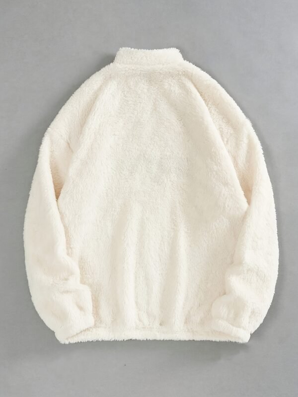 California 1846 Sweat-shirt pull à broder pour femmes - Pull à manches longues en polaire confortable avec capuche décontractée et col montant (TEMU)