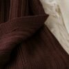 (TEMU)Gilet élégant de couleur unie pour femmes -  marron, parfait pour des tenues décontractées ou chic