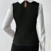 Chemise Élégante Décontractée pour Femmes à Manches Longues - Design Inspiré du Moyen-Orient avec Blocs de Couleur(TEMU)