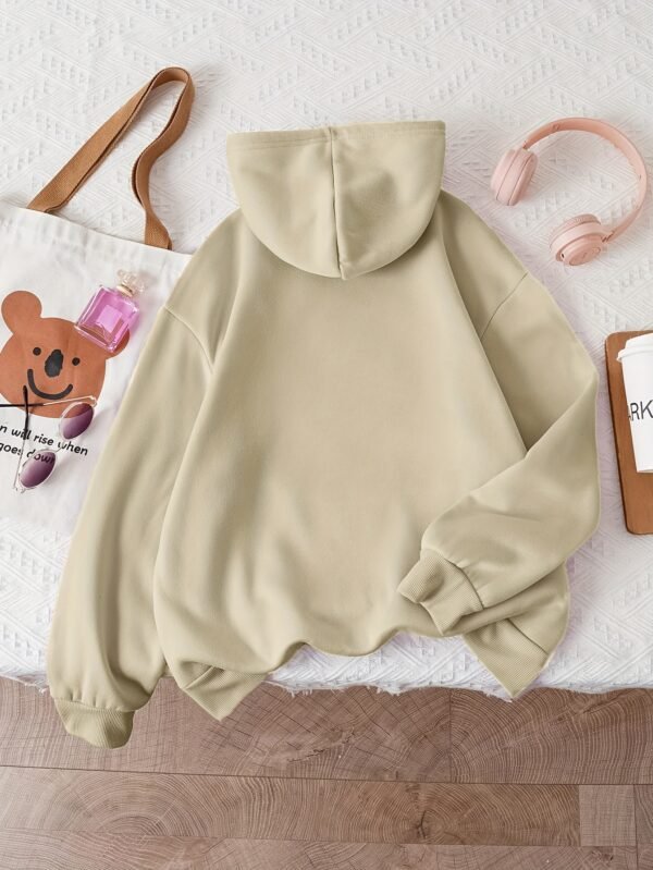 Sweat à capuche pour femme New York USA avec imprimé de lettres - Pull décontracté à manches longues avec lettrage(TEMU)