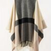 (TEMU) Écharpe à Franges Nouveau Style pour Femmes - Protection Chaleur et Froid, Accessoire de Soirée & Rendez-vous