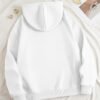 Sweat à capuche pour femme New York USA avec imprimé de lettres - Pull décontracté à manches longues avec lettrage(TEMU)