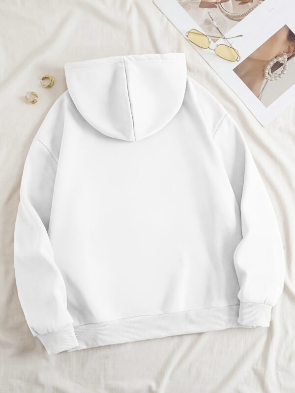 Sweat à capuche pour femme New York USA avec imprimé de lettres - Pull décontracté à manches longues avec lettrage(TEMU)