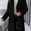 Manteau en Fausse Fourrure Ciblé pour Femmes (TEMU)