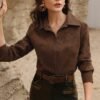 Blouse Veste Femme Édition Spéciale Graceful, Nouveauté Automne, Polyvalente et Élégante(TEMU)