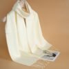 (TEMU) Écharpe à Texture Douce, Accessoires d'Hiver
