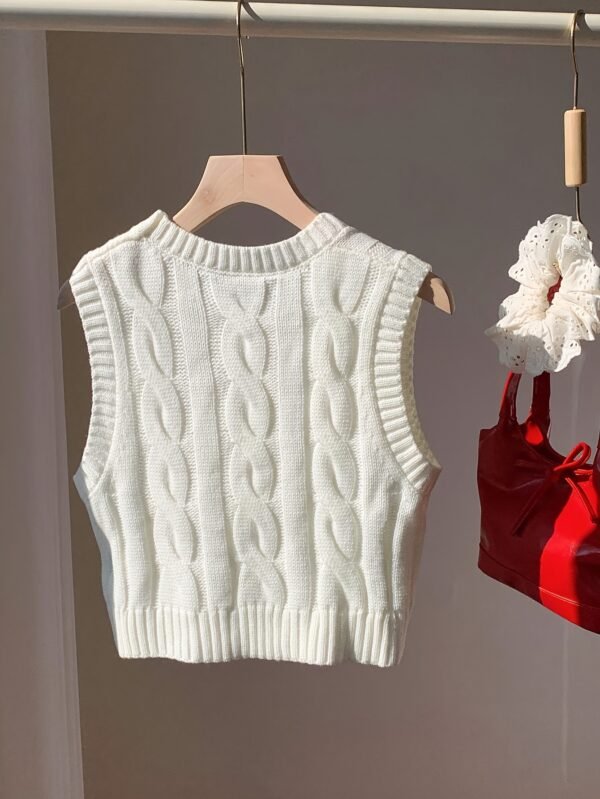 f2bbf286-6f5f-4a9d-bc3a-69552147d34f Haut sans manches élégant pour femmes - Tunique à col rond et courtes (TEMU)